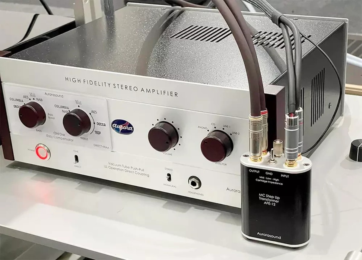 Aurorasound AFE-12: Compact step-up transformer for MC cartridges 31 Aurorasound AFE-12