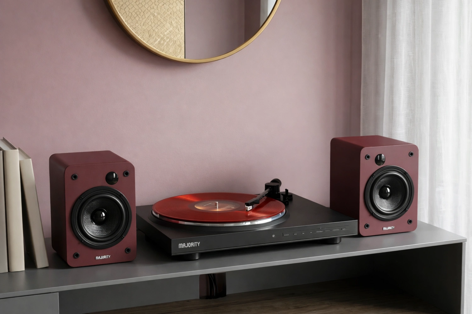 Majority launches the D50X active speakers and Auto Bluetooth turntable—an affordable hi-fi system with HDMI ARC, Bluetooth 5.3, AT3600L cartridge, and USB vinyl recording. Modern convenience meets classic analog sound.