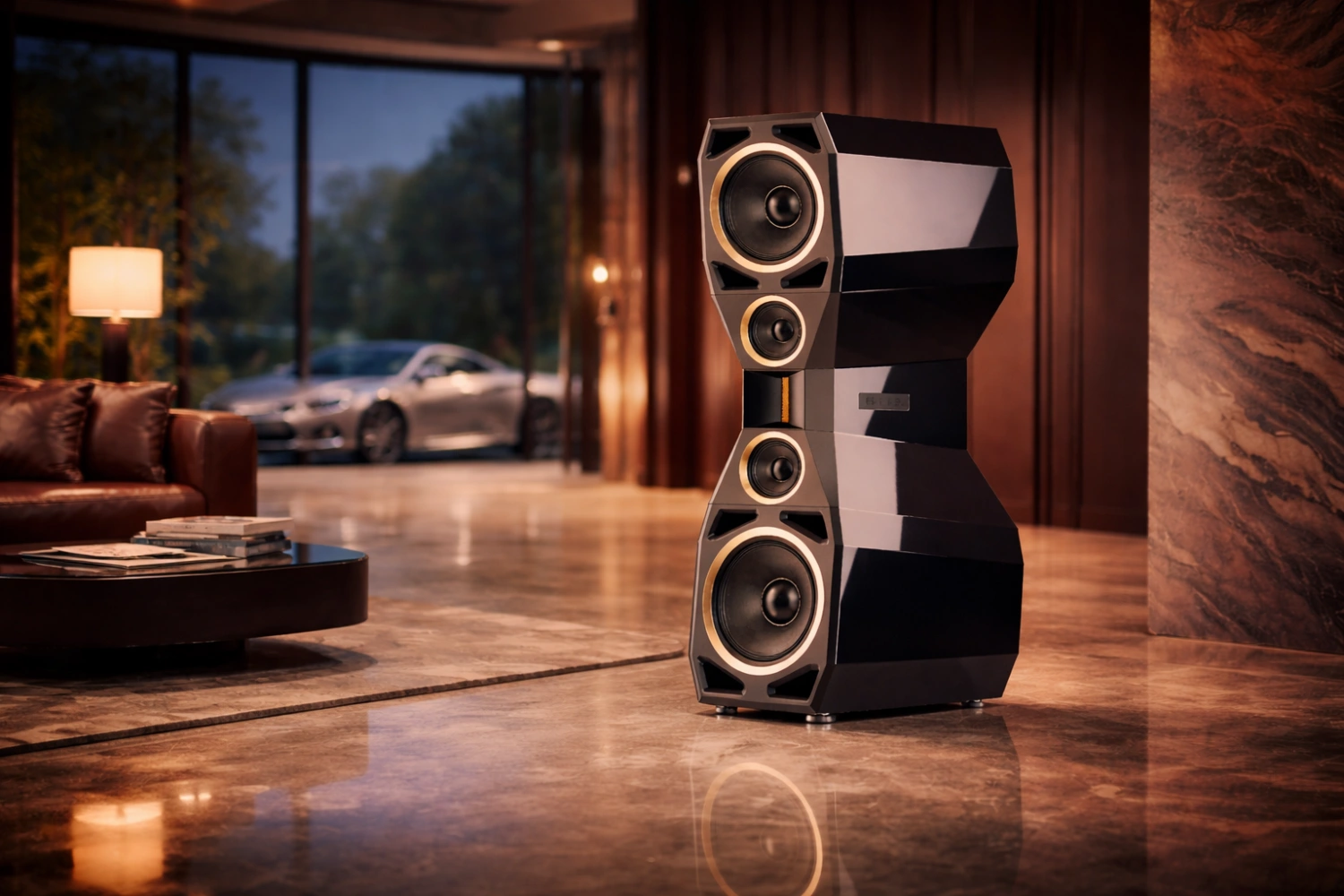 The Göbel Divin Monarque is a 380kg statement loudspeaker built with uncompromising German engineering. Featuring massive 15-inch drivers, 96dB sensitivity, and a 21Hz bass extension, it delivers reference-level performance in a striking, one-piece design.
