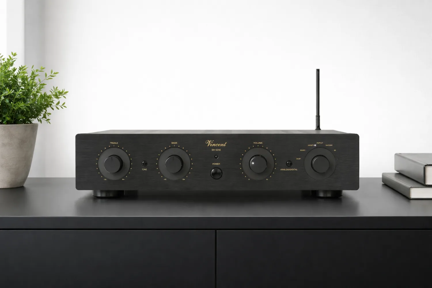 Limited to 200 units, the Vincent SA-32 AE combines classic tube warmth with modern features like HDMI ARC, Bluetooth, and a redesigned low-noise power supply.