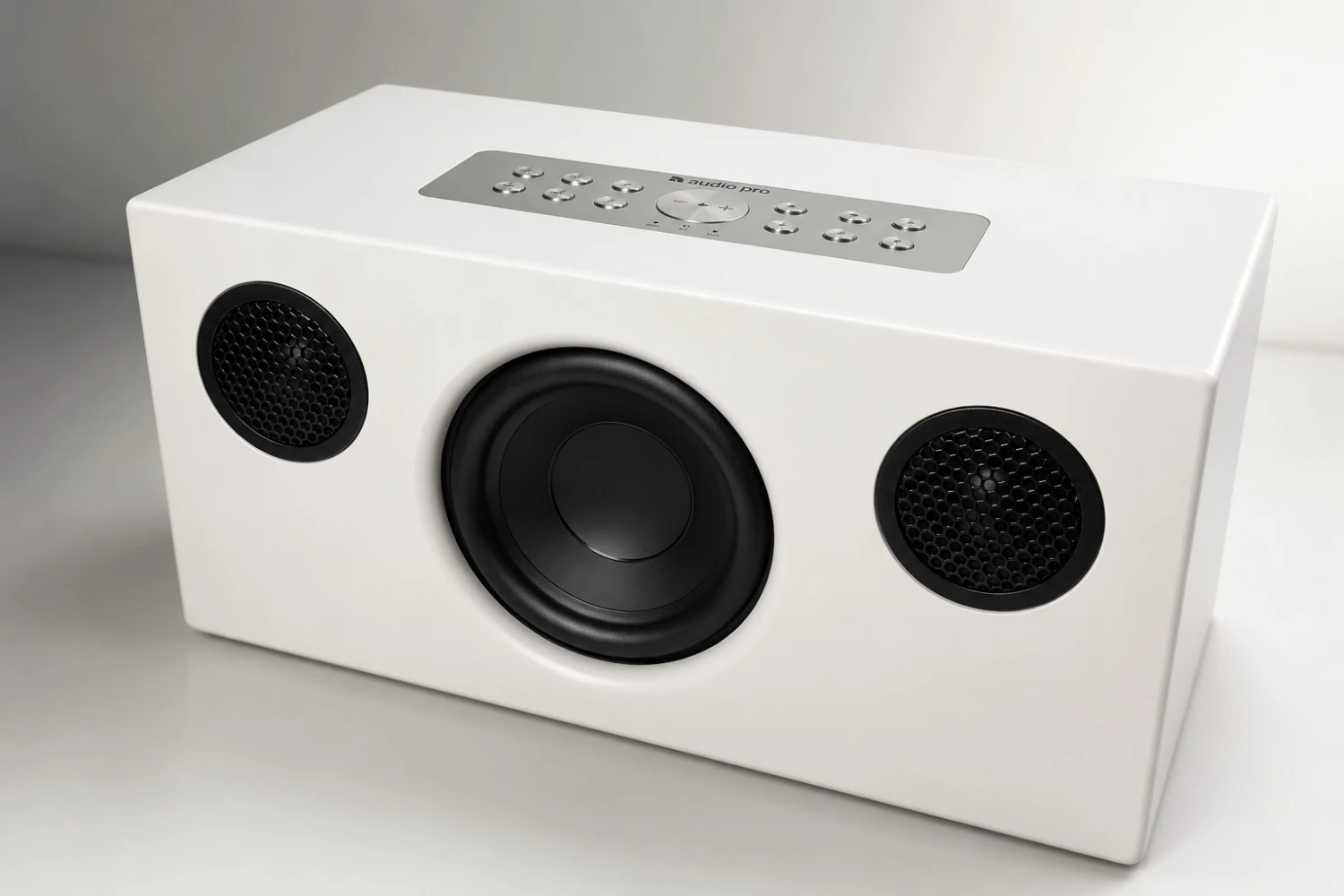 The Audio Pro C5 MkII W is a compact powered wireless speaker that combines minimalist Swedish design with broad streaming support and useful multi-room flexibility.